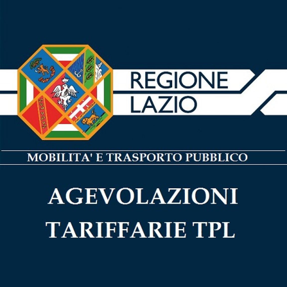 logo regione lazio per agevolazioni tariffe tpl